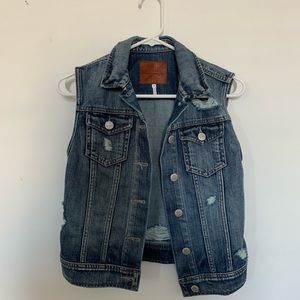 Denim vest